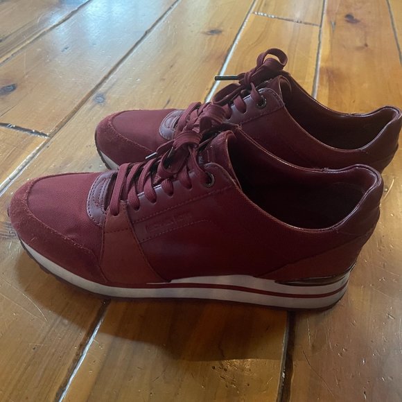 MICHAEL KORS Unique burgundy sneakers - Picture 1 of 10